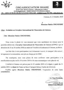 « Carrefour International de l'Innovation de Cotonou (CINC) »